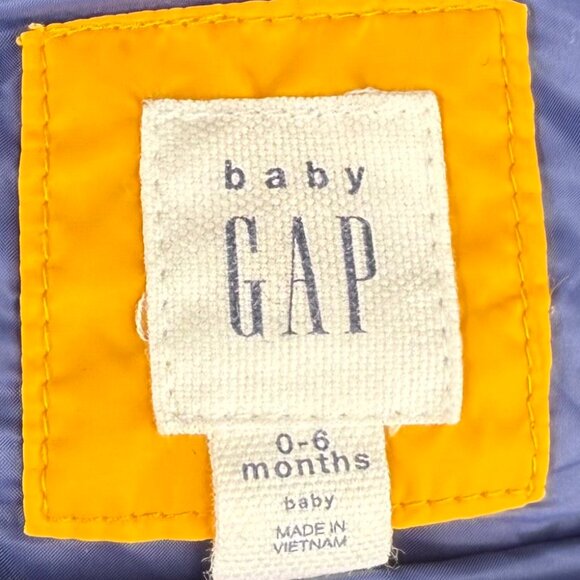 Baby Gap Yellow Puffer Vest - Picture 5 of 5
